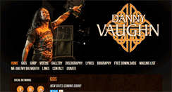 Desktop Screenshot of dannyvaughn.com
